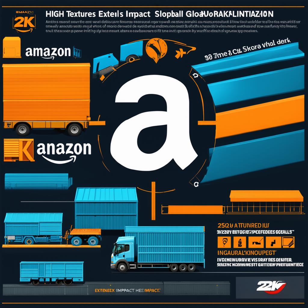 What is the size of Amazon as a company?