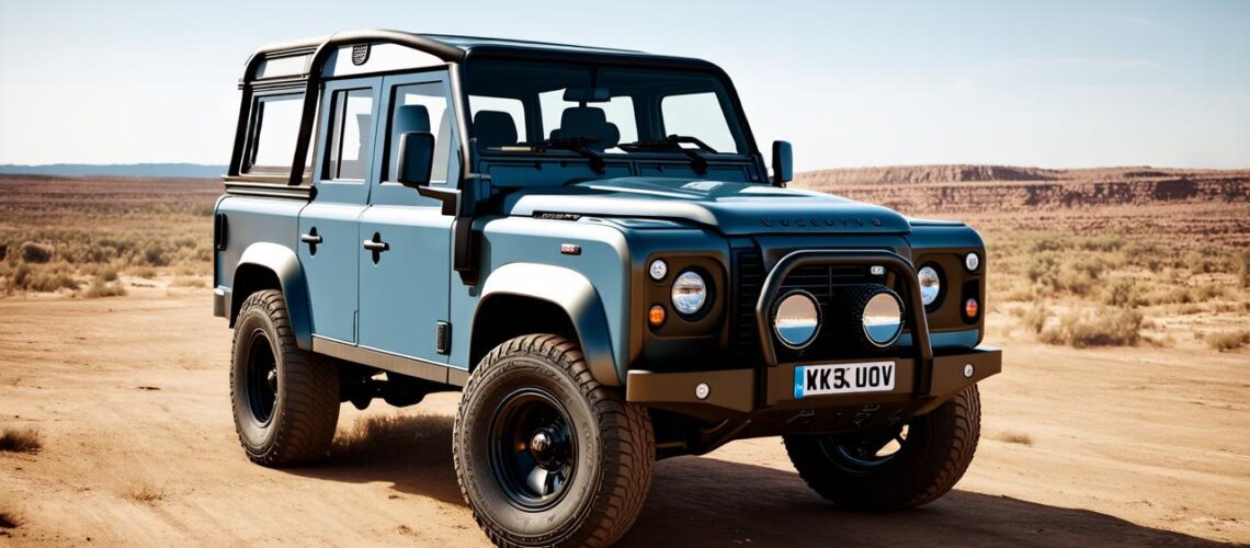 Which automaker is responsible for manufacturing the Defender?